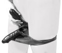 LateX Majtki Lateksowe z Pompką i Podwojnymi Wkładami Czarny S