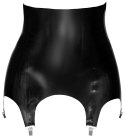 LateX Pas do Pończoch Czarny XL - Szeroki, Naturalny Lateks