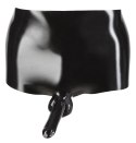 LateX Spodenki męskie z osłoną anatomiczną czarne L/XL lateks