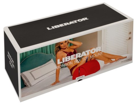 Liberator BonBon Pufa z mocowaniem do akcesoriow intymnych czarna 63,5 cm Liberator BonBon Pufa z mocowaniem do akcesoriow intymnych czarna 63,5 cm