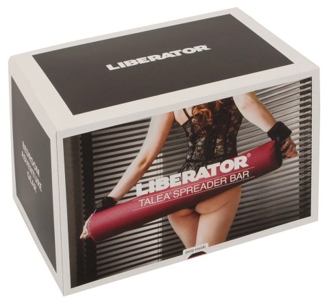 Liberator Talea Spreader Bar Claret - wyściełany drążek rozporowy, 76 cm Liberator Talea Spreader Bar Claret - wyściełany drążek rozporowy, 76 cm
