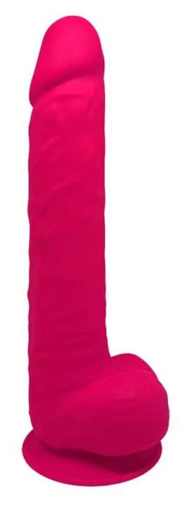 SilexD Model 15 Pink - Elastyczny model z przyssawką, 38 cm