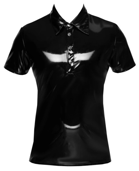 Black Level Polo Czarna Koszulka Męska Połysk S Dopasowana Black Level Polo Czarna Koszulka Męska Połysk S Dopasowana