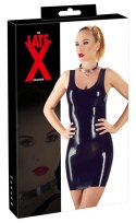 Late X Sukienka Lateksowa Mini Czarna 2XL - Anatomiczny Fason