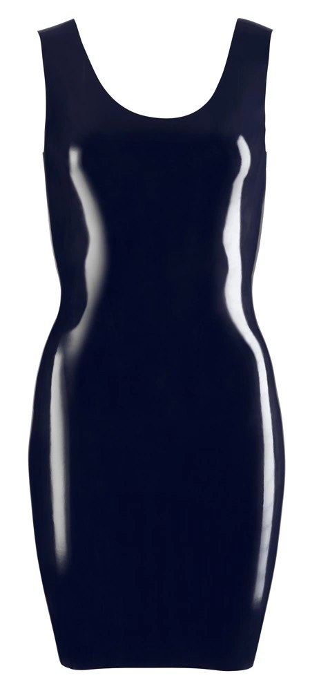 Late X Sukienka Lateksowa Mini Czarna 2XL - Anatomiczny Fason Late X Sukienka Lateksowa Mini Czarna 2XL - Anatomiczny Fason