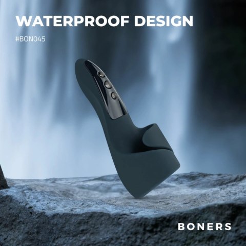Boners Electric Blue - Intymna maszyna wibracyjna z otwartą konstrukcją Boners Electric Blue - Intymna maszyna wibracyjna z otwartą konstrukcją