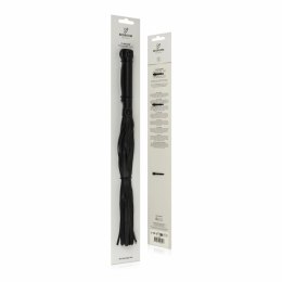 EasyToys Flogger czarny - model z ekoskory, uchwyt z pętlą