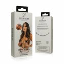 EasyToys Zaciski na sutki z łańcuszkiem, regulowane, czarne