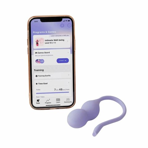Perifit Care+ Dynamic Ćwiczenia Mięśni Kegla Bluetooth Lilac Perifit Care+ Dynamic Ćwiczenia Mięśni Kegla Bluetooth Lilac
