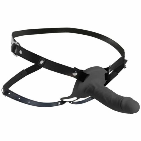 XR Brands Sheath Gear Czarna Nakładka Silikonowa z Uprzężą, Regulowana XR Brands Sheath Gear Czarna Nakładka Silikonowa z Uprzężą, Regulowana