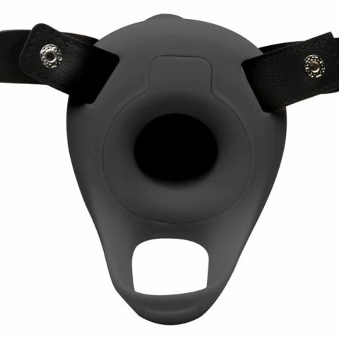 XR Brands Sheath Gear Czarna Nakładka Silikonowa z Uprzężą, Regulowana XR Brands Sheath Gear Czarna Nakładka Silikonowa z Uprzężą, Regulowana