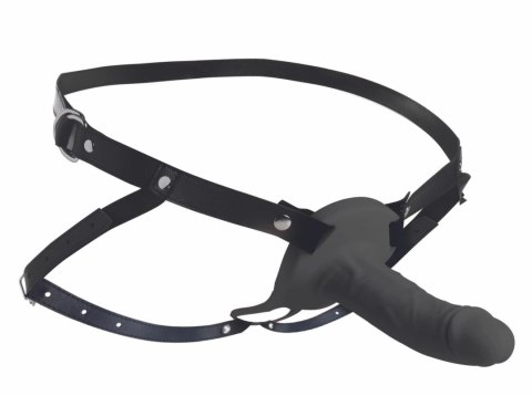XR Brands Vibrating Silicone Sheath Black - system z pilotem, regulowany XR Brands Vibrating Silicone Sheath Black - system z pilotem, regulowany