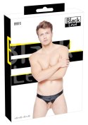 Black Level Slipy Męskie XL Czarny Połysk Otwor Anatomiczny