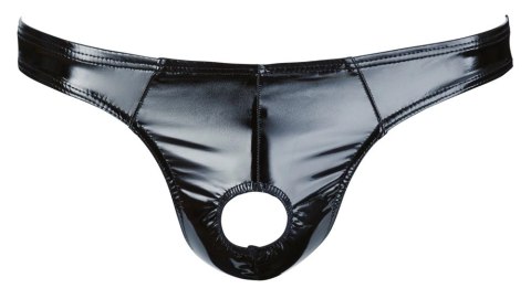 Black Level Slipy Męskie XL Czarny Połysk Otwor Anatomiczny Black Level Slipy Męskie XL Czarny Połysk Otwor Anatomiczny