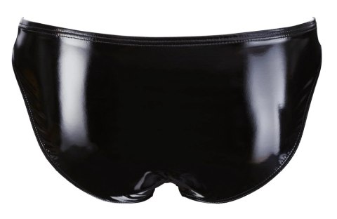 Black Level Slipy Męskie XL Czarny Połysk Otwor Anatomiczny Black Level Slipy Męskie XL Czarny Połysk Otwor Anatomiczny