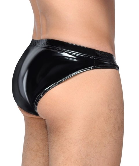 Black Level Slipy męskie połysk czarny S bi-elastyczny materiał Black Level Slipy męskie połysk czarny S bi-elastyczny materiał