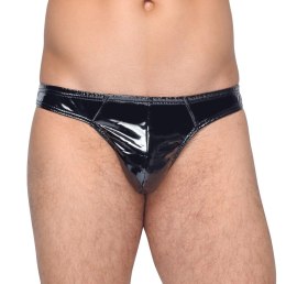 Black Level Stringi Męskie XL Czarny Połysk Bi-elastic Komfort