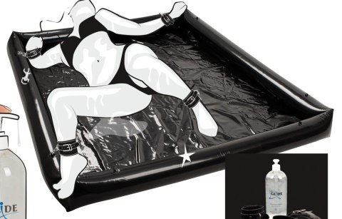 Fetish Collection Zestaw Krępujący z Nadmuchiwanym Obrzeżem 140x185cm + Lubrykant Fetish Collection Zestaw Krępujący z Nadmuchiwanym Obrzeżem 140x185cm + Lubrykant