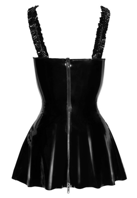 Noir Handmade Sukienka Winylowa Krotka Czarna M Rozkloszowana Noir Handmade Sukienka Winylowa Krotka Czarna M Rozkloszowana
