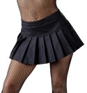 Cottelli Collection Mini Spodniczka Czarna z Suwakiem S