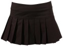Cottelli Collection Mini Spodniczka Czarna z Suwakiem S