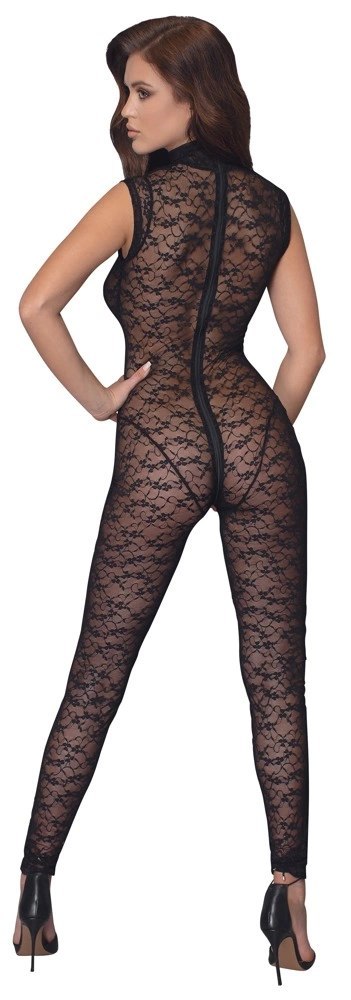Cottelli Lingerie Kombinezon Koronkowy Czarny S Dwukierunkowy Zamek Cottelli Lingerie Kombinezon Koronkowy Czarny S Dwukierunkowy Zamek
