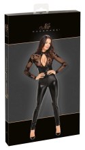 Noir Handmade Kombinezon Czarny L Tiulowy Top Wetlook Elegancki