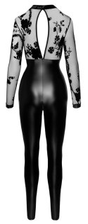 Noir Handmade Kombinezon Czarny L Tiulowy Top Wetlook Elegancki