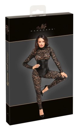 Noir Handmade Kombinezon Koronkowy z Gorsetem Matowym S