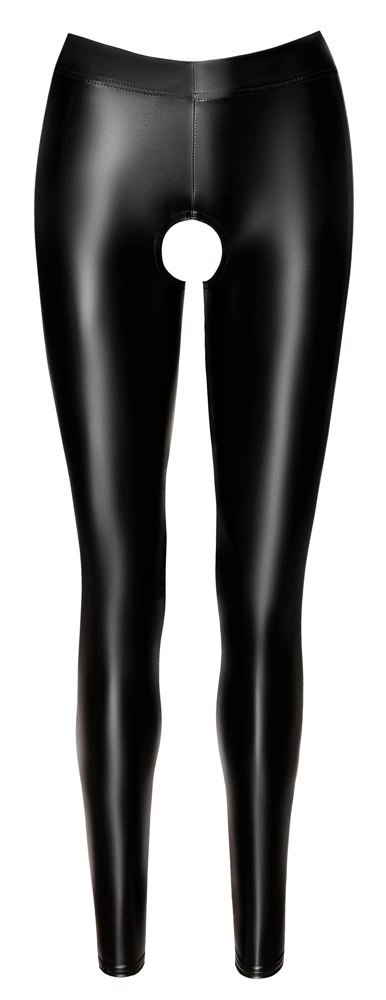 Noir Legginsy Power-Wet XL Wysoka Talia Odkryte Partie Czarny Noir Legginsy Power-Wet XL Wysoka Talia Odkryte Partie Czarny