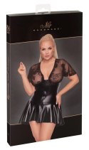 Noir Handmade Curves Sukienka Powerwetlook Czarna Rozmiar 5XL