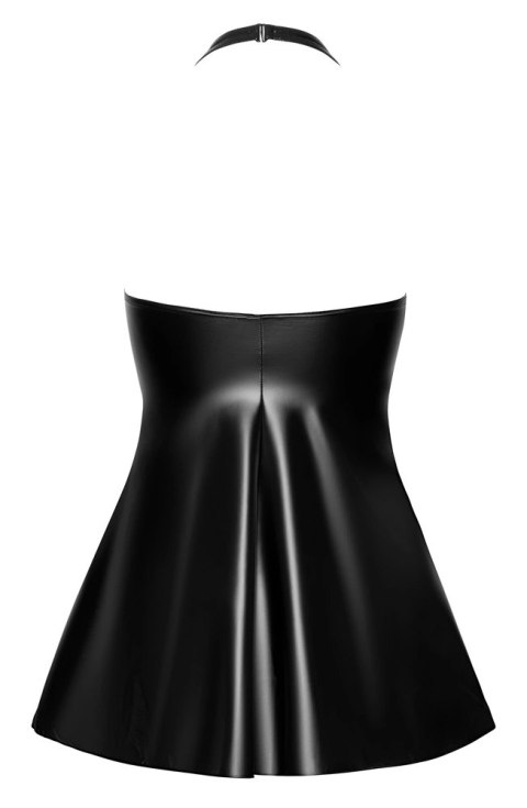 Noir Handmade Sukienka L Krotka Czarna Matowa z Zamkiem Halterneck Noir Handmade Sukienka L Krotka Czarna Matowa z Zamkiem Halterneck
