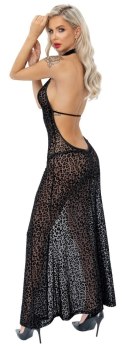 Noir Sukienka Leo Off-Shoulder Rozcięcie Powernet L Panterka