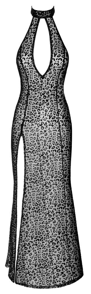Noir Sukienka Leo Off-Shoulder Rozcięcie Powernet L Panterka Noir Sukienka Leo Off-Shoulder Rozcięcie Powernet L Panterka