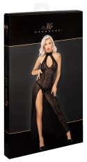 Noir Sukienka Leo Powernet XL z Rozcięciem i Keyhole Dekoltem