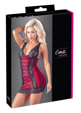 Cottelli Collection LINGERIE Sukienka Czerwona Koronka L Regulowana