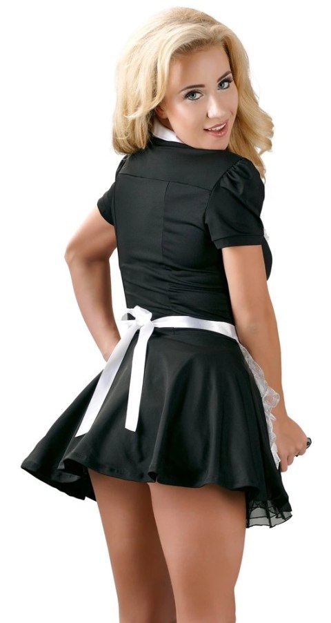 Cottelli Costumes Stroj Kelnerki XL - czarno-biały z fartuszkiem Cottelli Costumes Stroj Kelnerki XL - czarno-biały z fartuszkiem