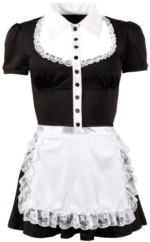Cottelli Costumes Stroj Kelnerki XL - czarno-biały z fartuszkiem Cottelli Costumes Stroj Kelnerki XL - czarno-biały z fartuszkiem