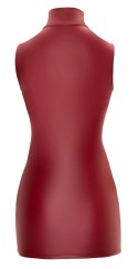 Cottelli PARTY sukienka mini czerwona XL z czarnym zamkiem, elastyczna