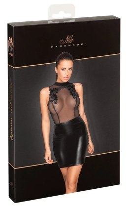 Noir Powernet & Wetlook Sukienka Czarna XL Anatomiczny Fason
