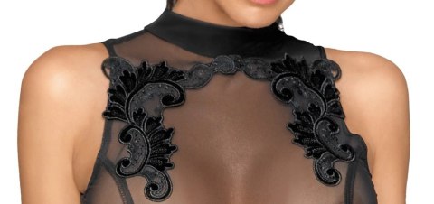 Noir Powernet & Wetlook Sukienka Czarna XL Anatomiczny Fason Noir Powernet & Wetlook Sukienka Czarna XL Anatomiczny Fason