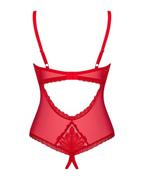 Obsessive Chilisa Body Koronkowe M/L z Dekoracyjnym Serduszkiem Obsessive Chilisa Body Koronkowe M/L z Dekoracyjnym Serduszkiem