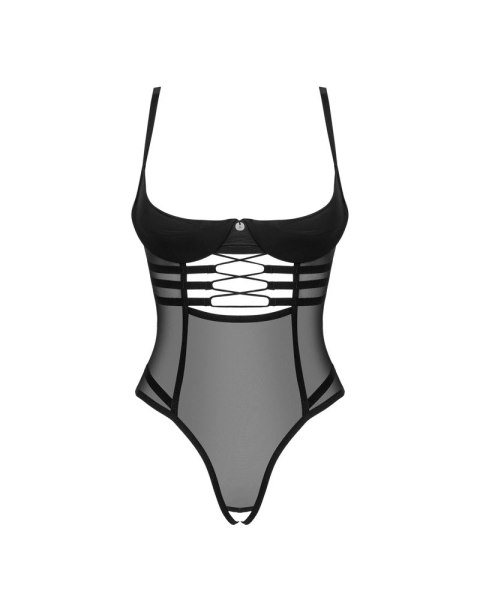 Obsessive Roxelia Body Mesh Open Black XS/S - Regulowane Ramiączka Obsessive Roxelia Body Mesh Open Black XS/S - Regulowane Ramiączka