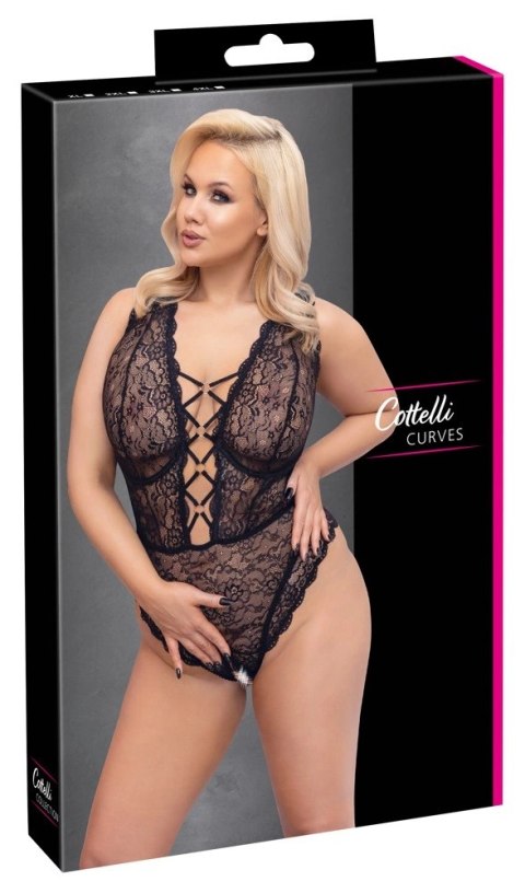 Cottelli CURVES Body Koronkowe Rożowe Złoto 95F/2XL Regulowane Cottelli CURVES Body Koronkowe Rożowe Złoto 95F/2XL Regulowane