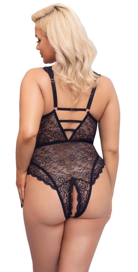 Cottelli CURVES Body Koronkowe Rożowe Złoto 95F/2XL Regulowane Cottelli CURVES Body Koronkowe Rożowe Złoto 95F/2XL Regulowane
