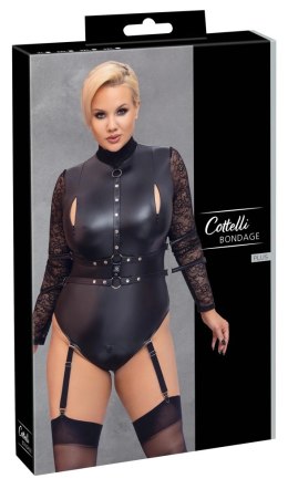 Cottelli Collection Bondage Body matowe XL koronkowe rękawy