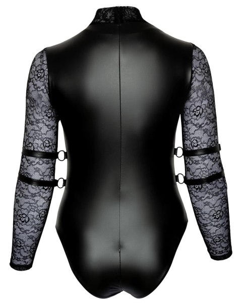 Cottelli Collection Bondage Body matowe XL koronkowe rękawy Cottelli Collection Bondage Body matowe XL koronkowe rękawy