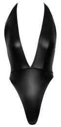 Cottelli PARTY Body Matowe Czarny L z Głębokim Dekoltem Halter