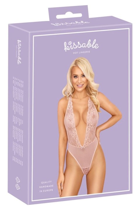 Kissable Body Koronkowe Rożowe S/M Regulowane Ramiączka Kissable Body Koronkowe Rożowe S/M Regulowane Ramiączka