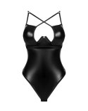 Obsessive Norides Body czarne matowe wet look M/L regulowane